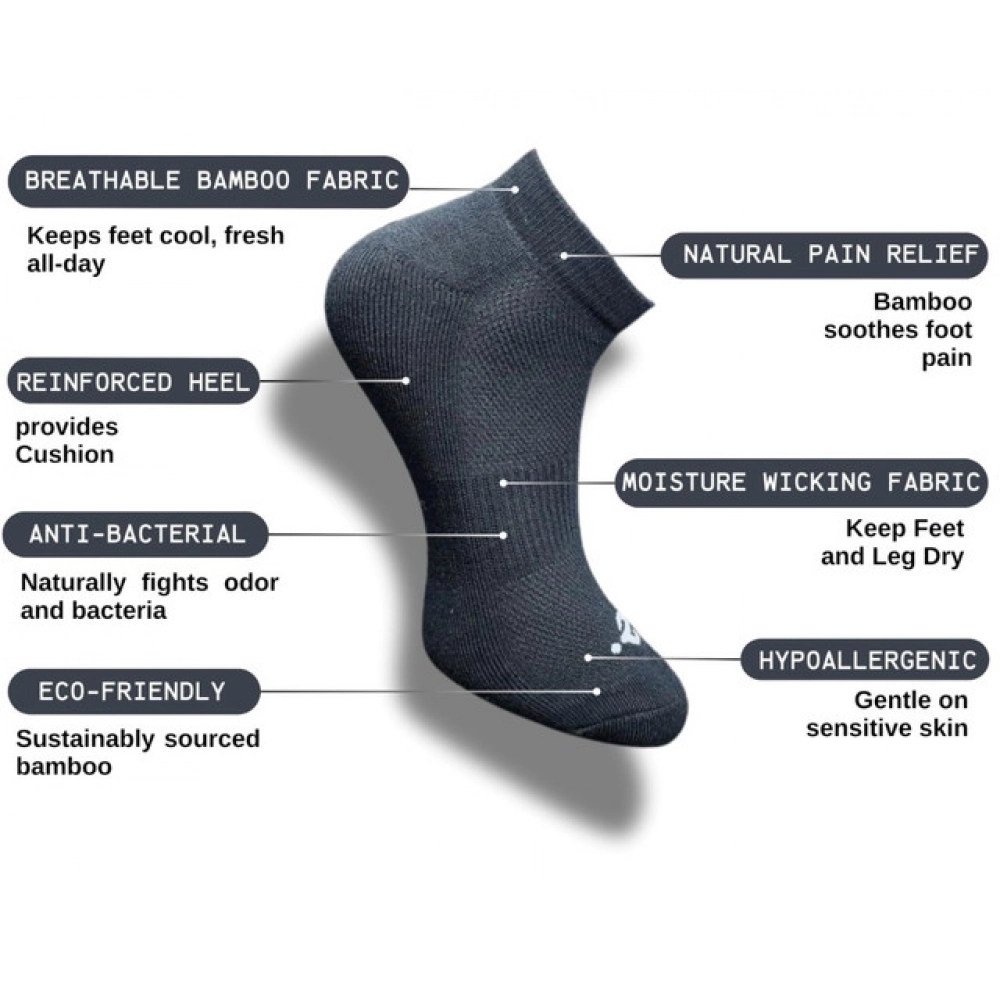 Generic 3_Pair Set Unisex Casual Cotton Printed Low Cut Socks (Multicolor) - Image 2