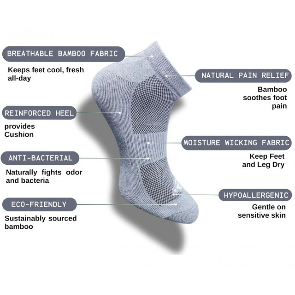 Generic 3_Pair Set Unisex Casual Cotton Printed Low Cut Socks (Multicolor) - Image 2
