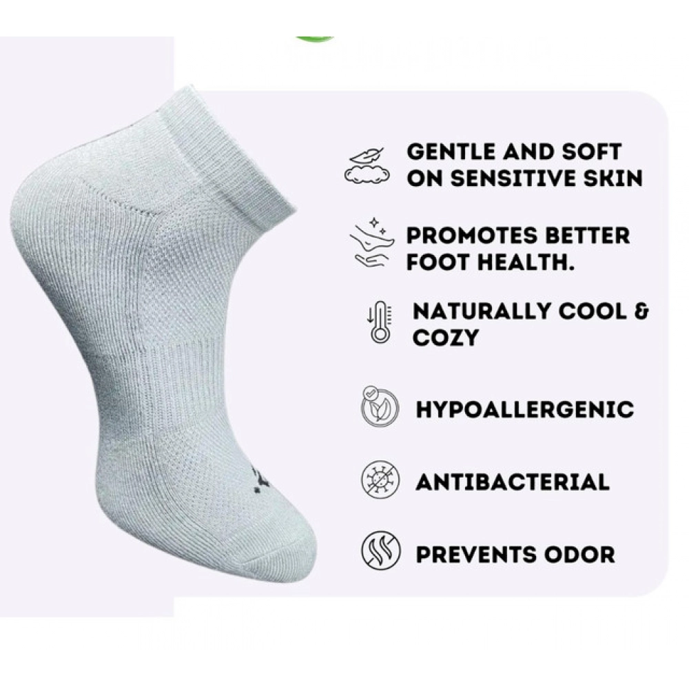 Generic 3_Pair Set Unisex Casual Cotton Printed Low Cut Socks (Multicolor) - Image 3