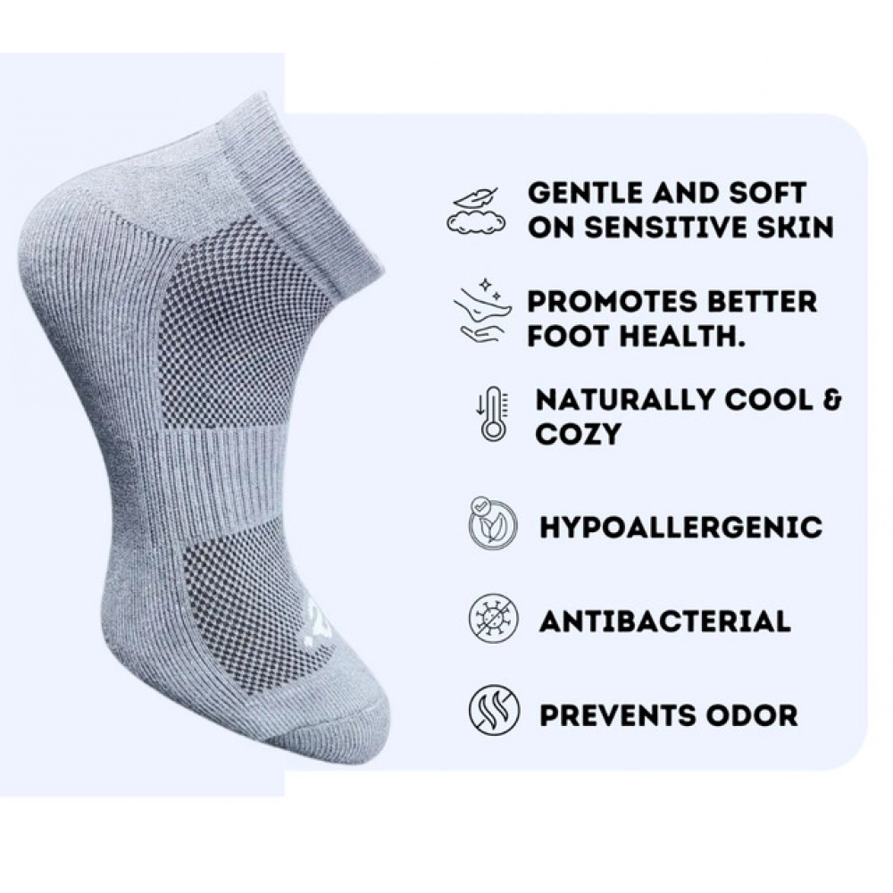 Generic 3_Pair Set Unisex Casual Cotton Printed Low Cut Socks (Multicolor) - Image 3