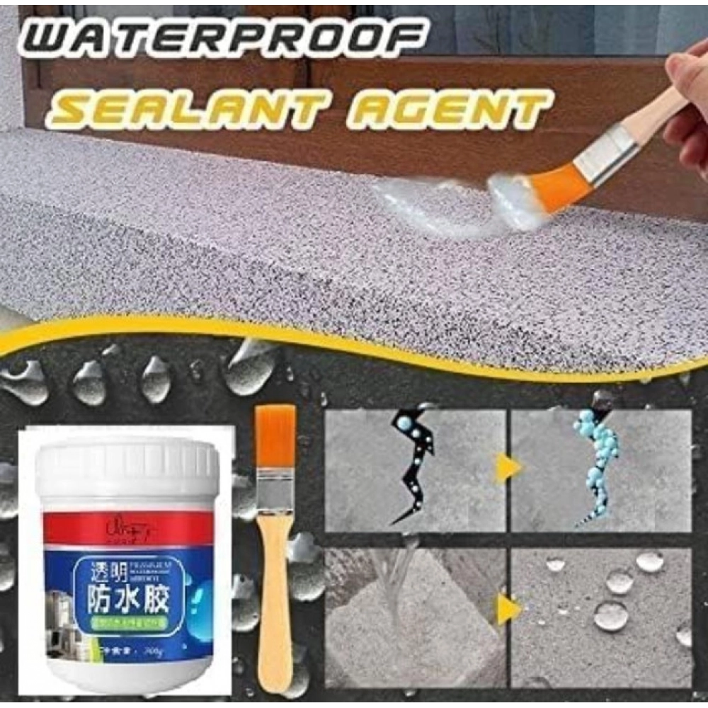 Generic Pack of 2 Transparent Waterproof Glue (White) - Image 4
