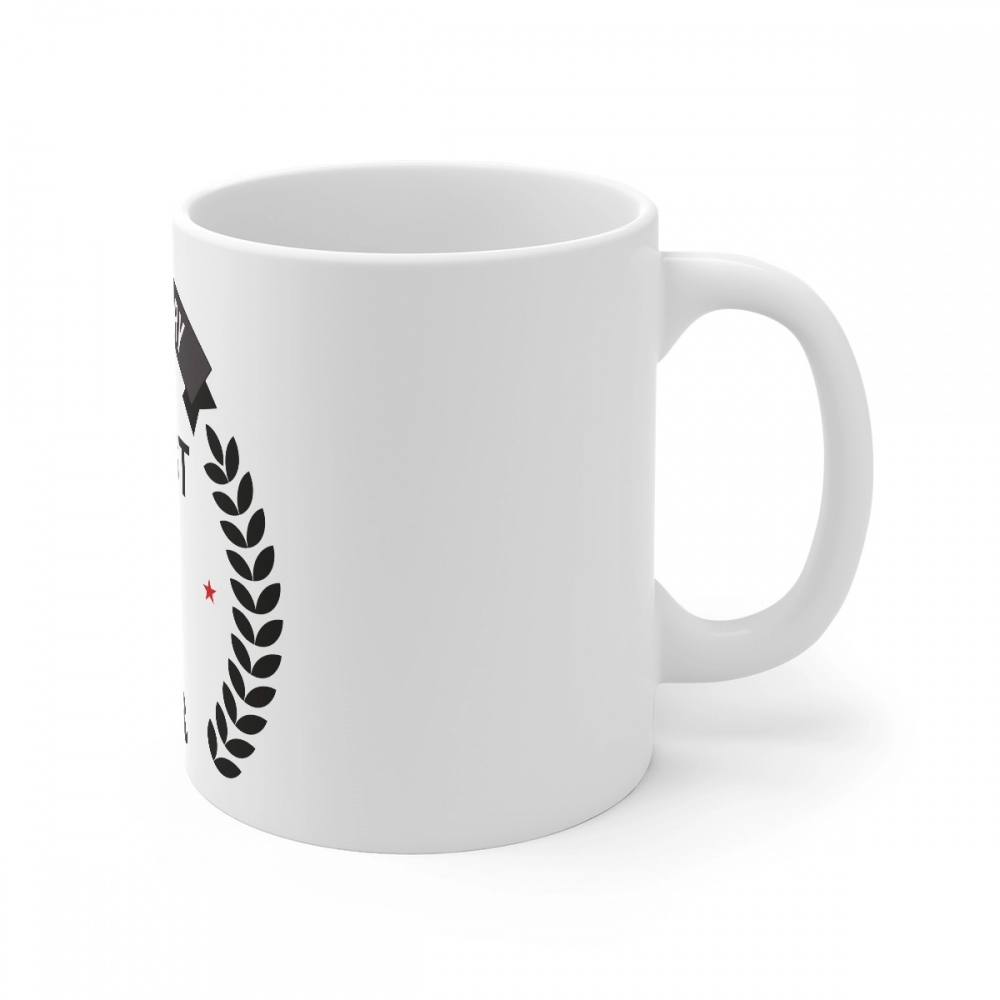Generic Ceramic 2nd Anniversary Printed Coffee Mug (Color: White, Capacity:330ml) - Image 2