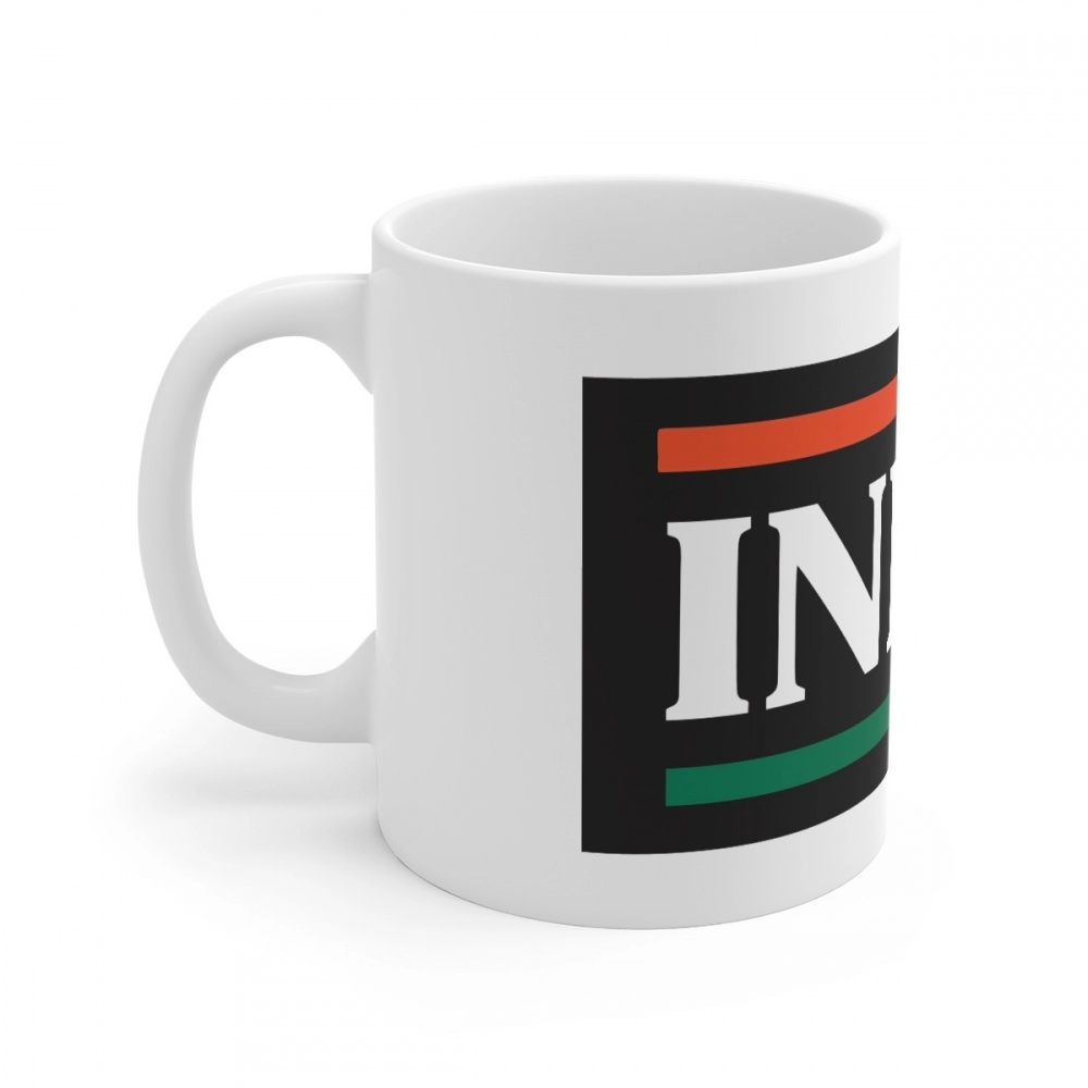 Generic Ceramic India Printed Coffee Mug (Color: White, Capacity:330ml) - Image 3