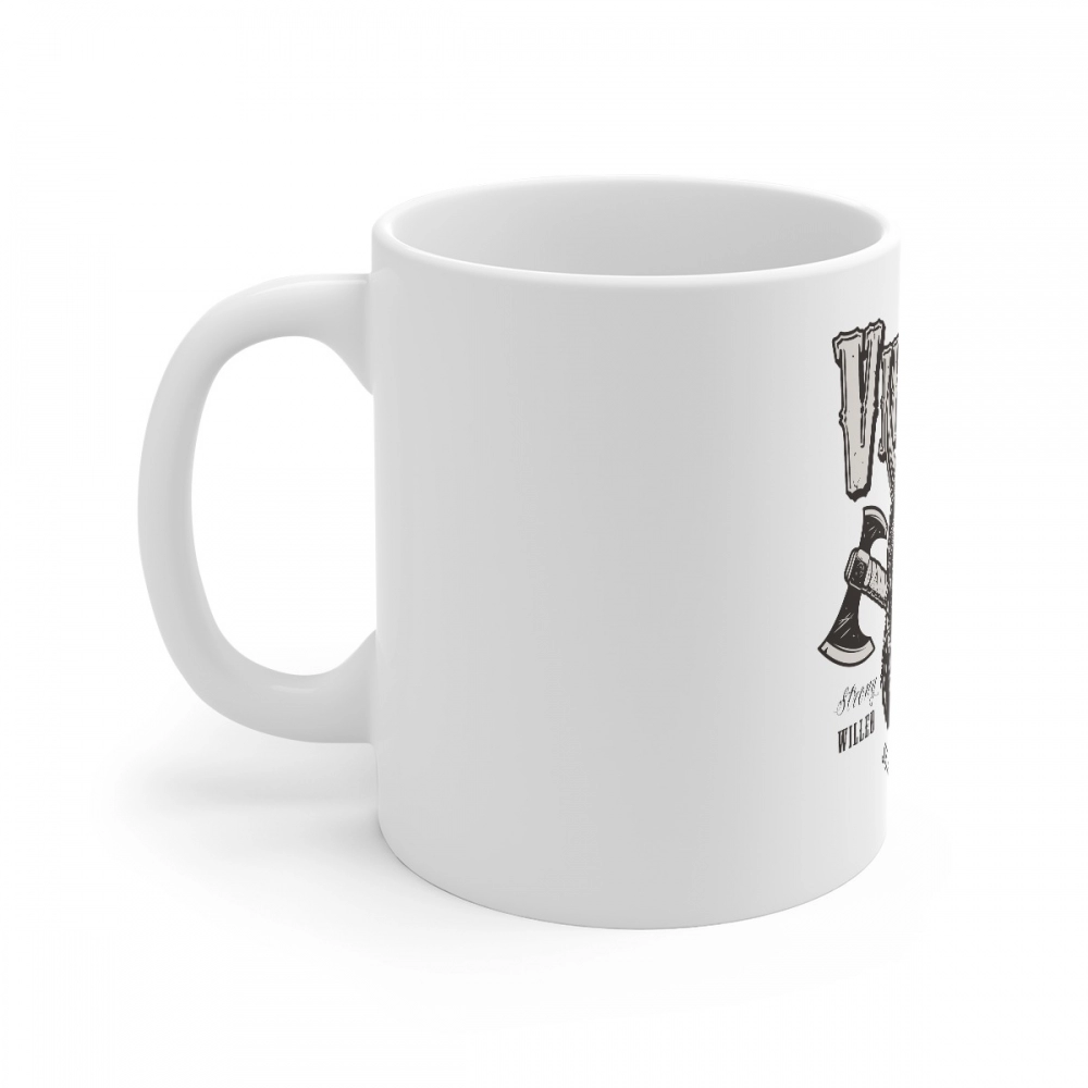 Generic Ceramic Gorila Desing Printed Coffee Mug (Color: White, Capacity:330ml) - Image 2