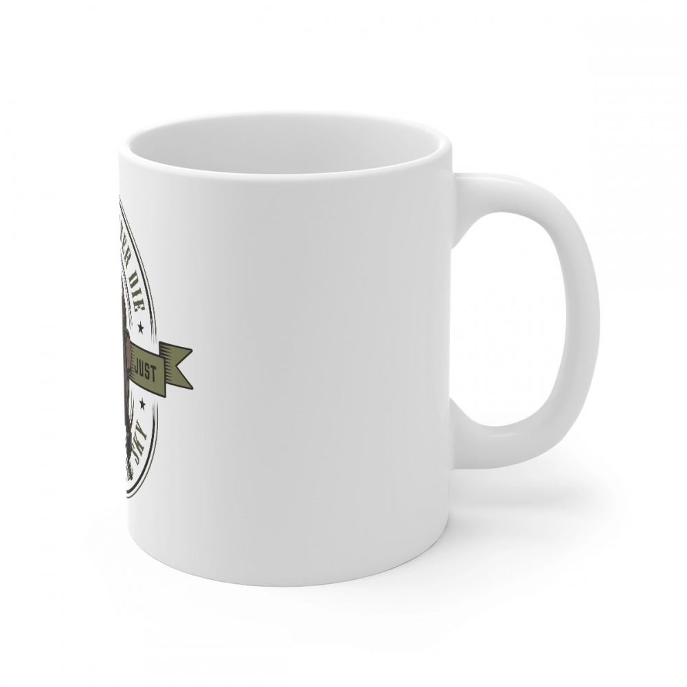 Generic Ceramic Gorila Desing Printed Coffee Mug (Color: White, Capacity:330ml) - Image 3