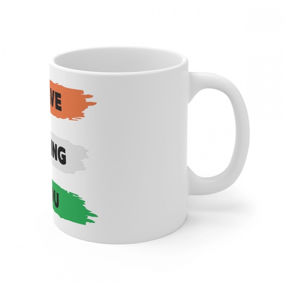 Generic Ceramic Be Brave Be Daring Be You Printed Coffee Mug (Color: White, Capacity:330ml) - Image 3