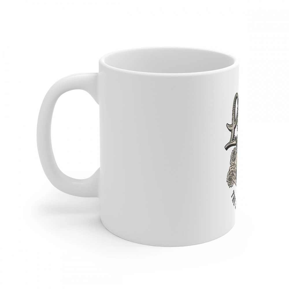 Generic Ceramic Gorila Desing Printed Coffee Mug (Color: White, Capacity:330ml) - Image 2