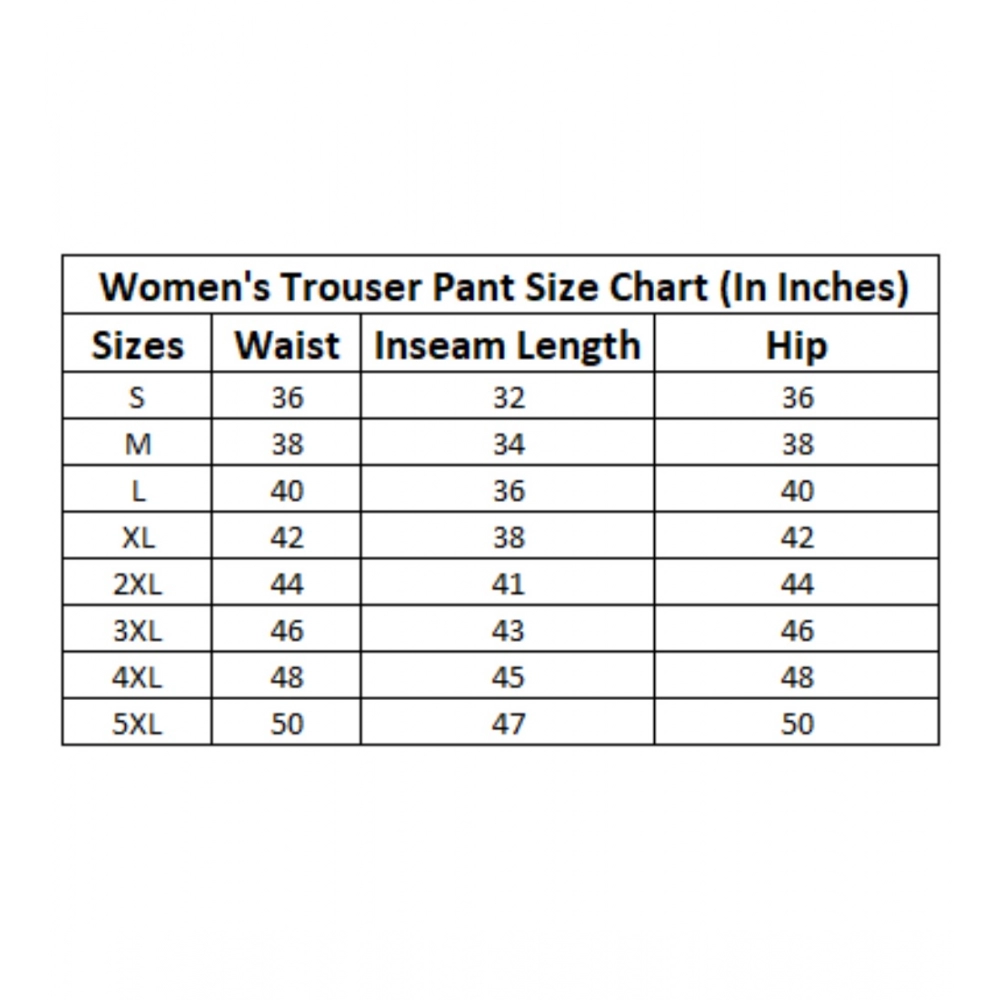 Generic Women's Casual Checked Rayon Trouser Pant (White) - Image 3