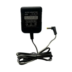 Generic 6.5V 500mA DC Power Adapter Power Supply AC Input 200-240 V for Toys- Cordless Phones- FM Radio- Other Electronic - IT Gadgets (Black)