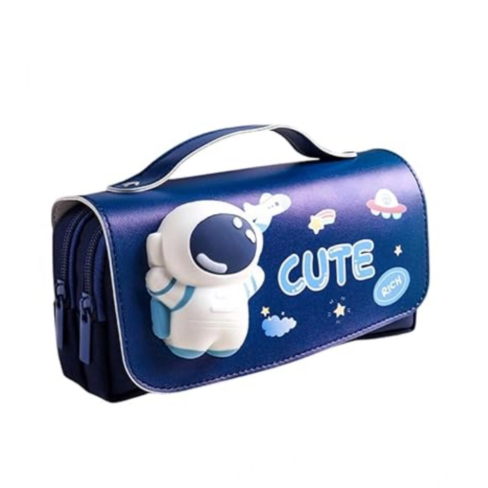 Generic Polyester 3D Pencil Pouch Stationary Storage Box For Kids (Multicolor ) - Image 2