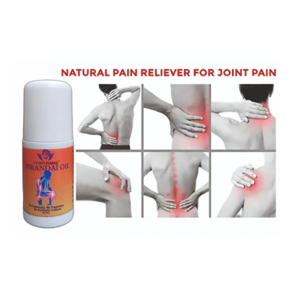 Generic Devi Herbal Pirandai Pain Relief 50 ML Oil - Natural, Chemical-Free Oil - Image 4