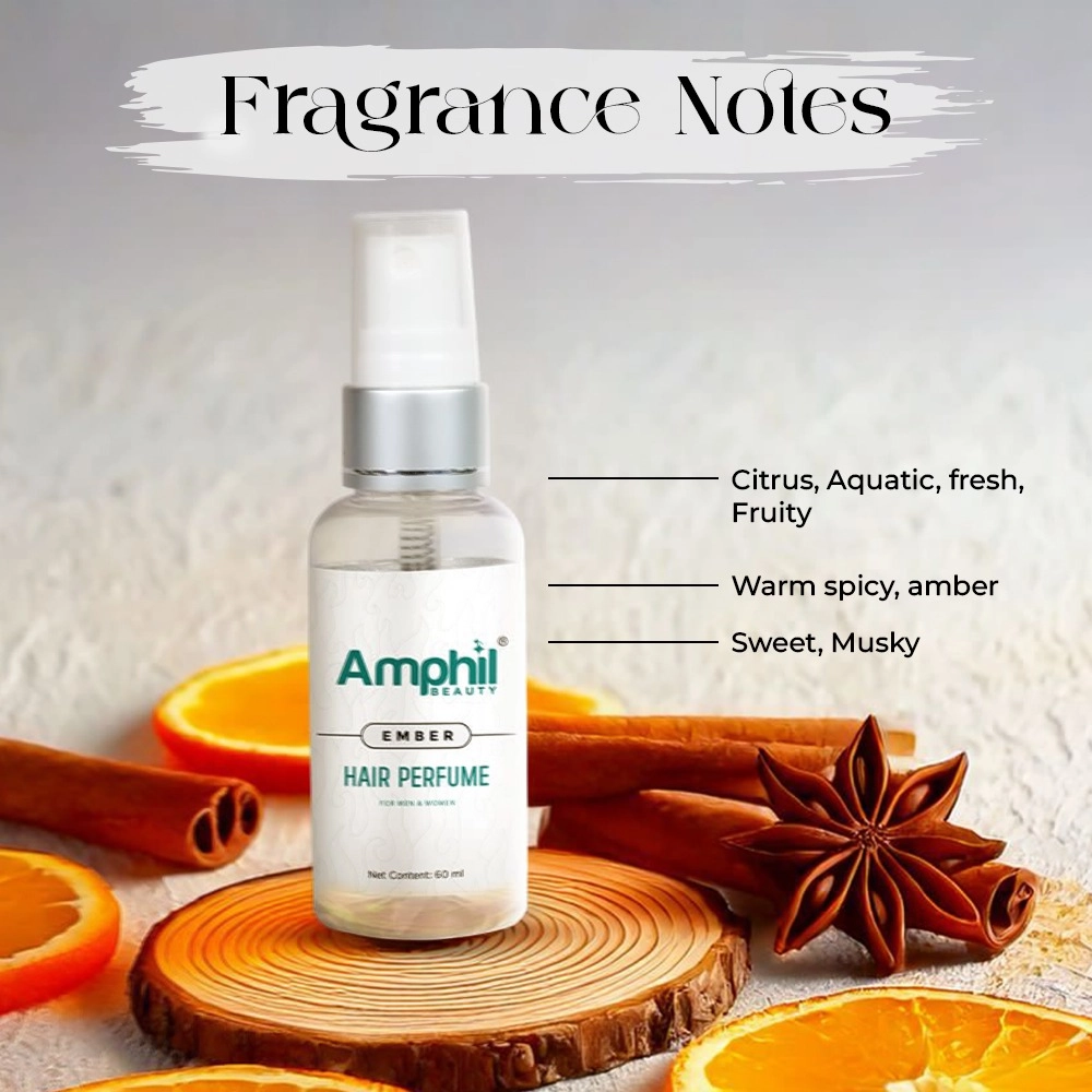 Generic Amphil beauty Ember Unisex Hair perfume 60 ml | Alcohol free | Water based | Paraben Free - Image 2