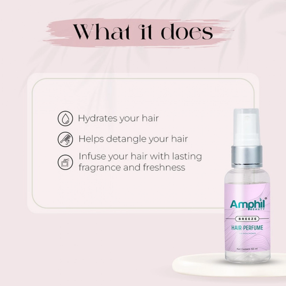 Generic Amphil beauty Breeze Unisex Hair perfume 60 ml | Alcohol Free | Water Based | Paraben Free - Image 2