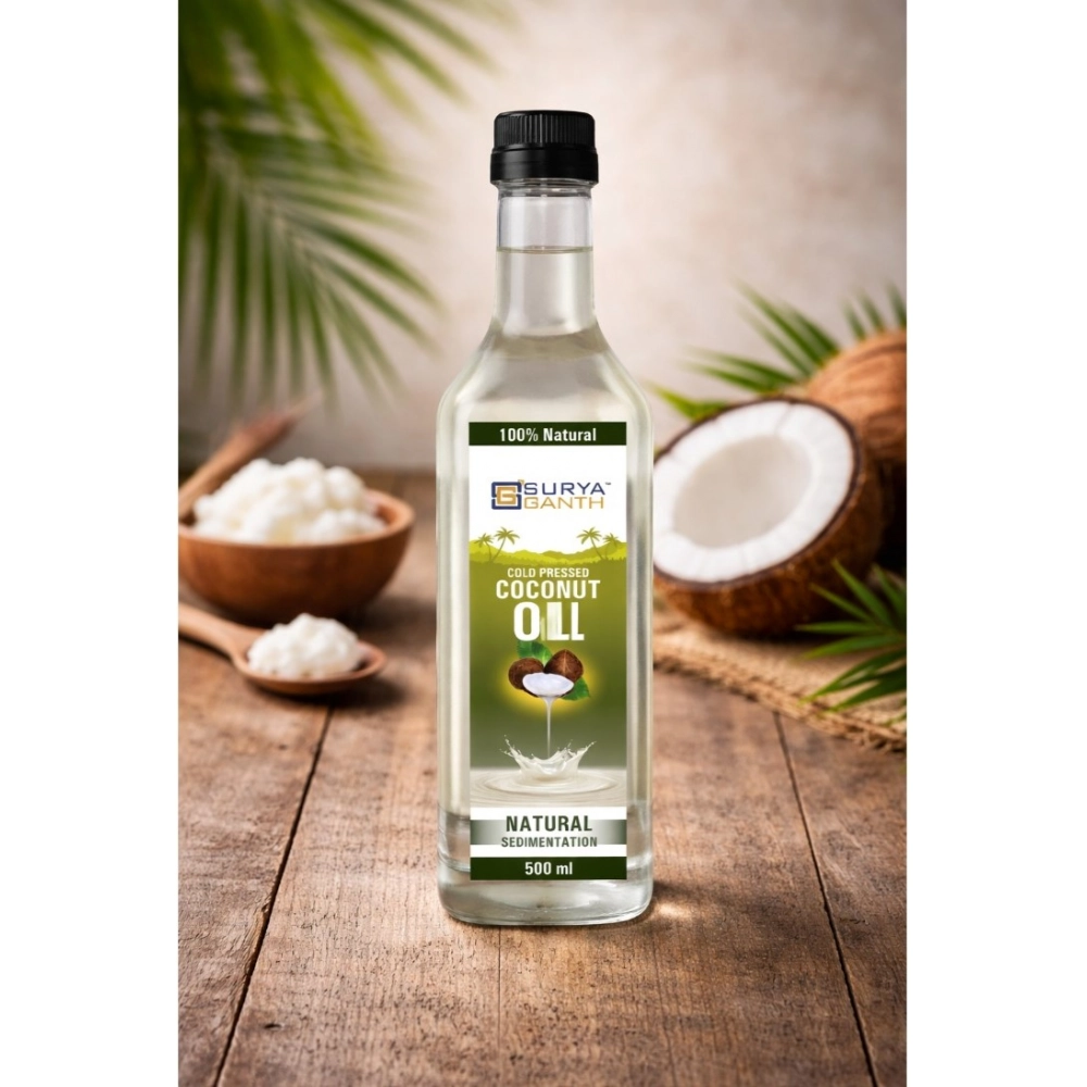 Generic Surya Ganth Cold Pressed Coconut Oil (Natural Sedimentation) - Image 2