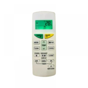 Generic Remote No. 132L (with Backlight), Compatible for Daikin AC Remote Control (Exactly Same Remote Will Only Work)