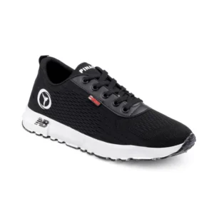 Generic Men's Casual Mesh Lace-ups Casual Shoes (Black)