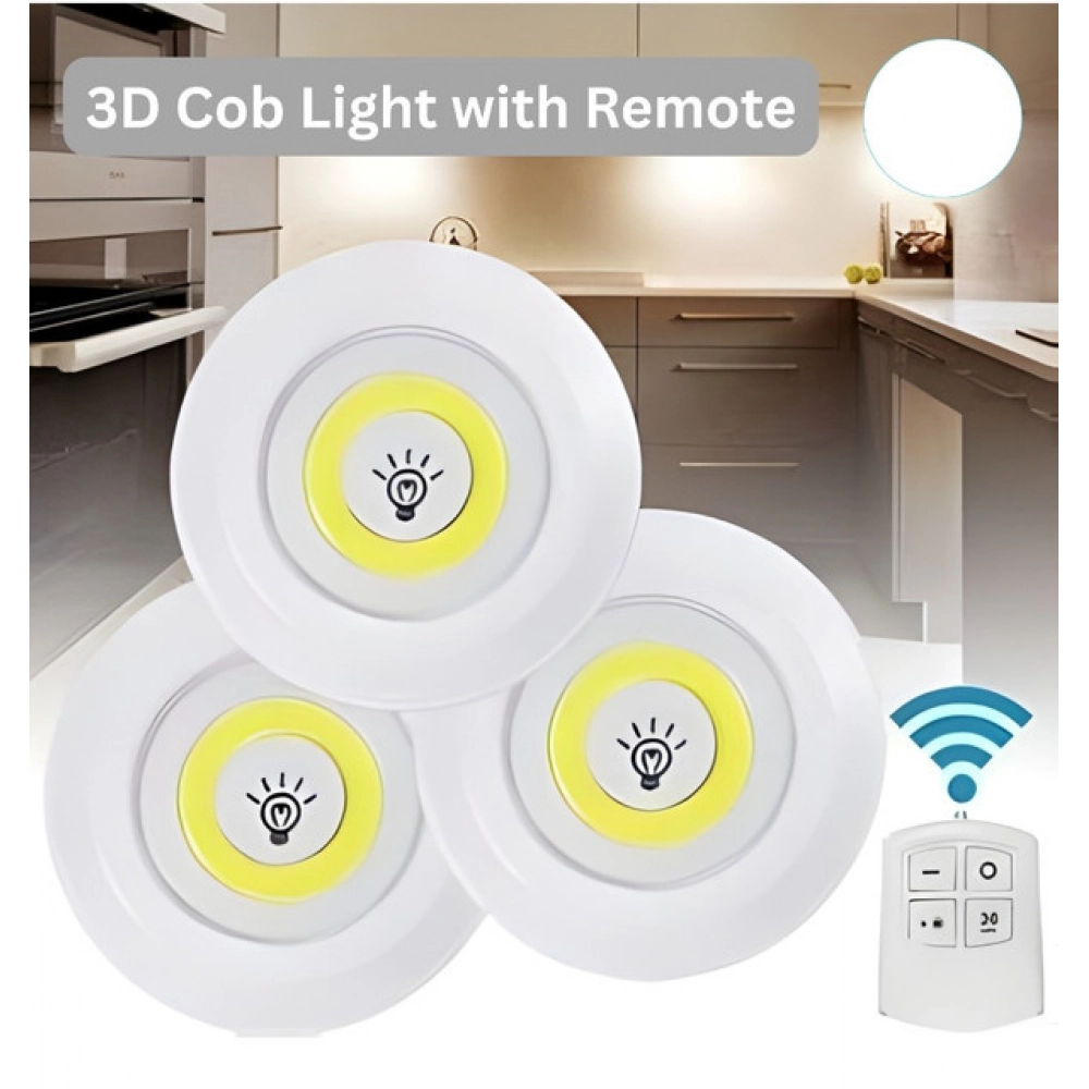 Generic Plastic COB LED Lights with Wireless Remote Control Hot