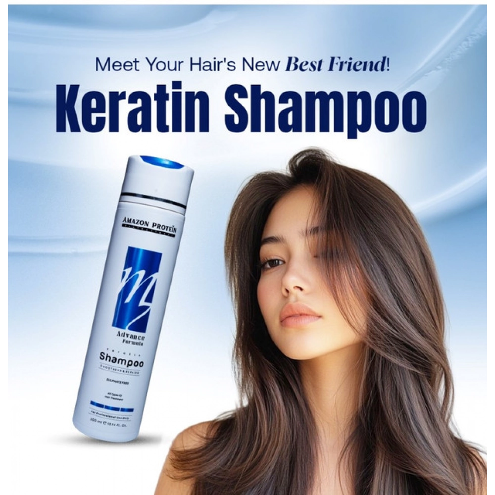 Generic Unisex Protein Keratin Sampoo (300 ML) - Image 2