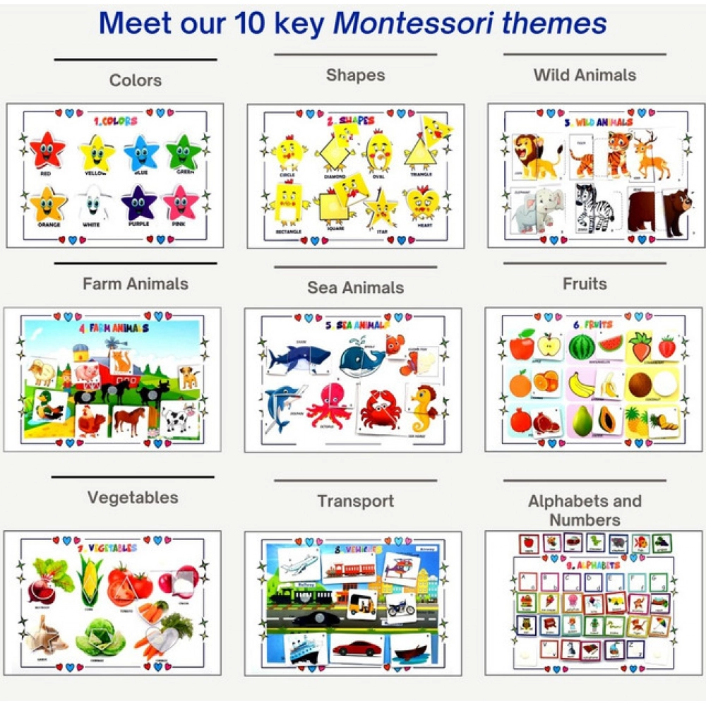Generic My First Busy Book – Fun And Educational Activity Kit for Kids (2-4 Years, Multicolor) - Image 5