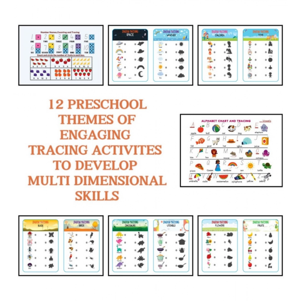 Generic Montessori Busy Book – Early Learning Activity Set (2–4 Years, Multicolor) - Image 4