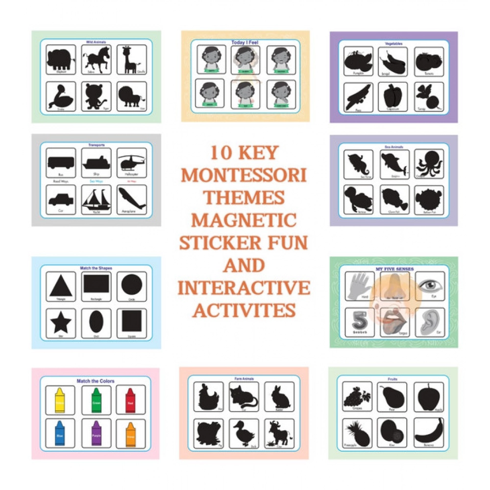 Generic Mini Busy Book – Early Learning Activity Book for Kids (2–4 Years, Multicolor) - Image 6