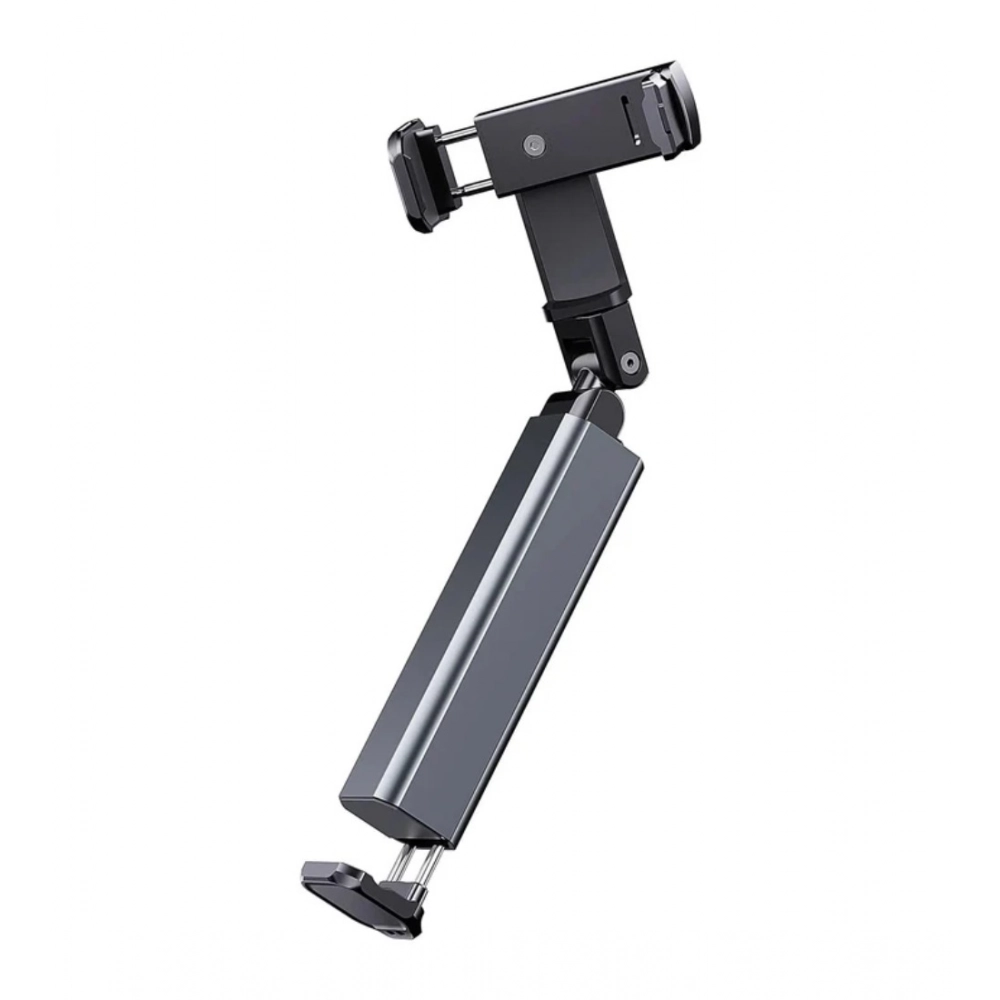 Generic Aluminum-Plastic Solid Bluetooth Selfie Stick and Travel Tripod Stand (Silver-Black) - Image 4