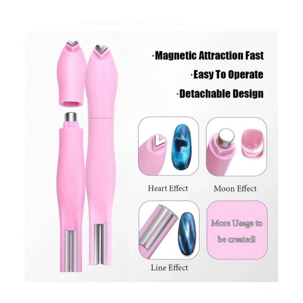 Generic Plastic Solid Magnetic Nail Art Pen Set (Multicolor) - Image 2